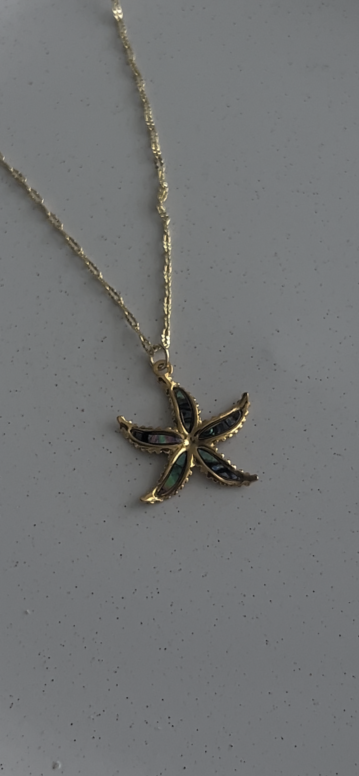 Starfish necklace