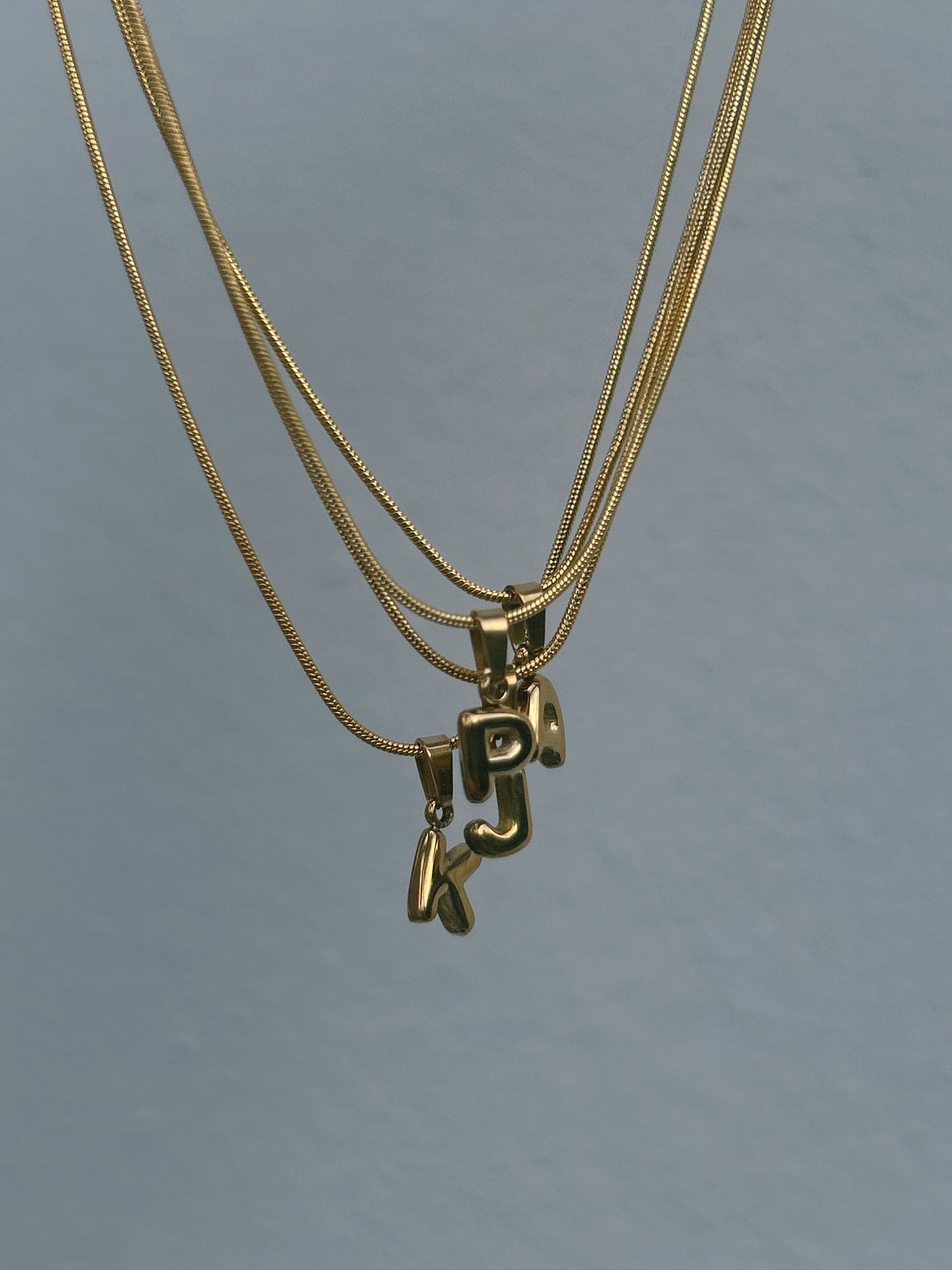 Initial necklace